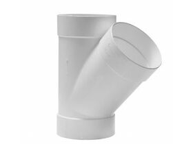 PVC Stormwater Junction 225mm x 45 Degree Female & Female (OB)