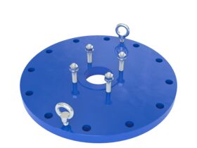 Dimax Mild Steel Offtake Flange PN16 B7 375mm x 100mm