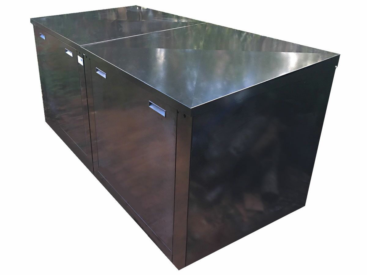 Pool Sound Box Acoustic Box Soundproof Pool Equipment Box 1603 Black from Reece