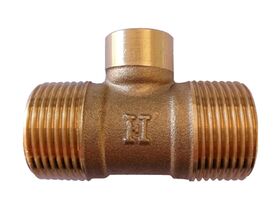 Brass Brazing Bracket Tee