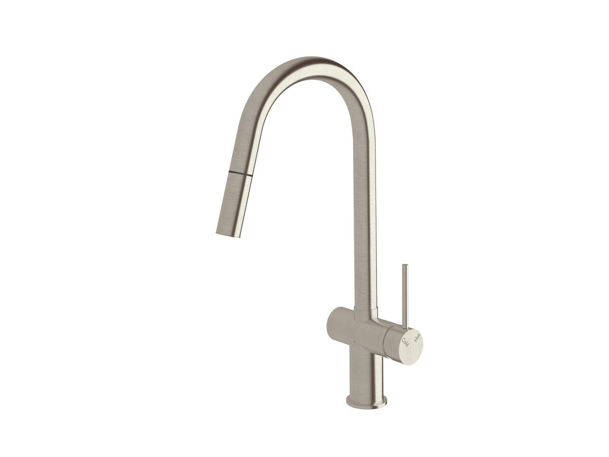 Scala Pullout Sink Mixer LUX PVD Brushed Oyster Nickel (4 Star)