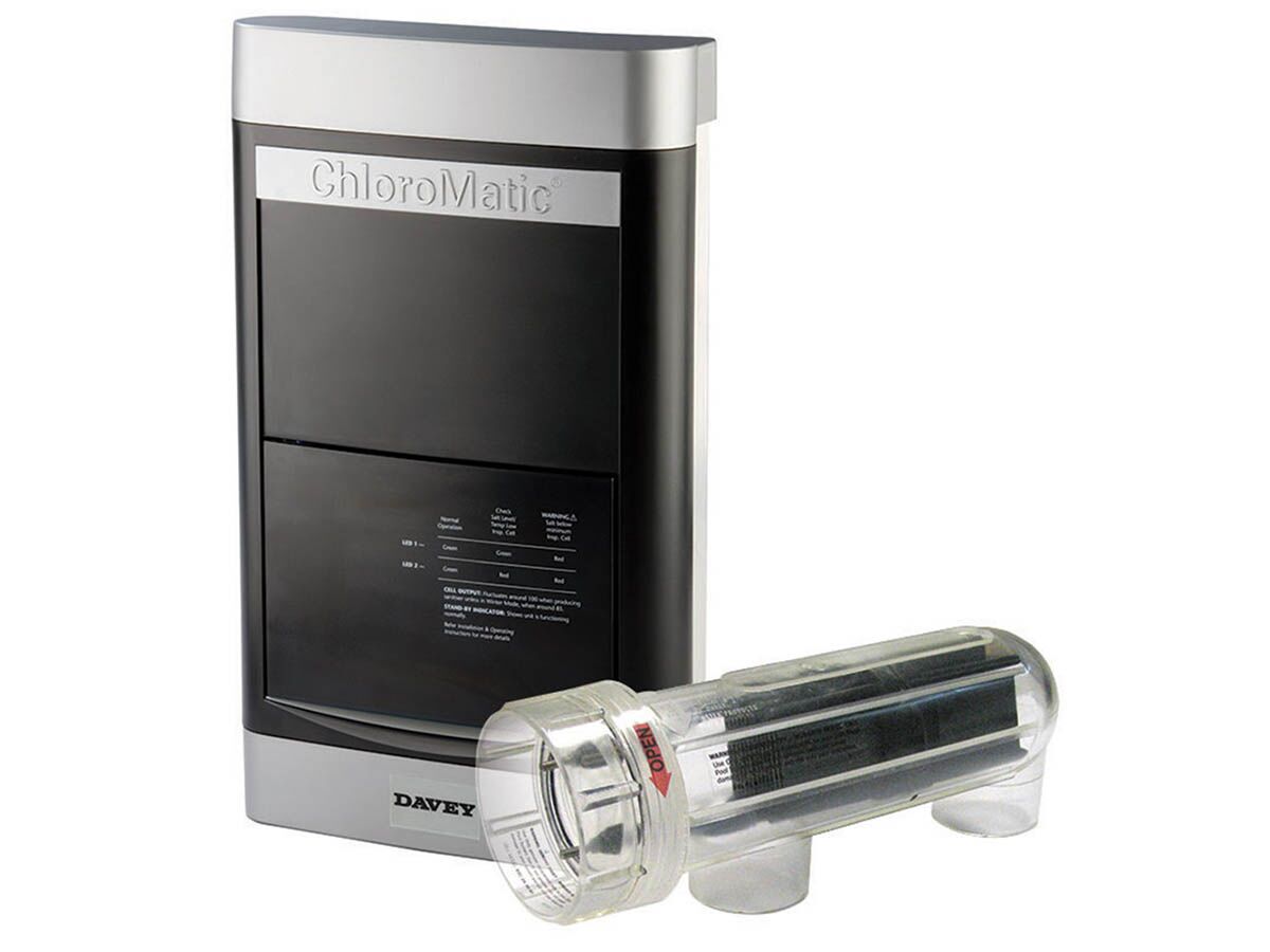 Choloromatic 50 Grams per Hour Salt Water Chlorinator comes with Cell