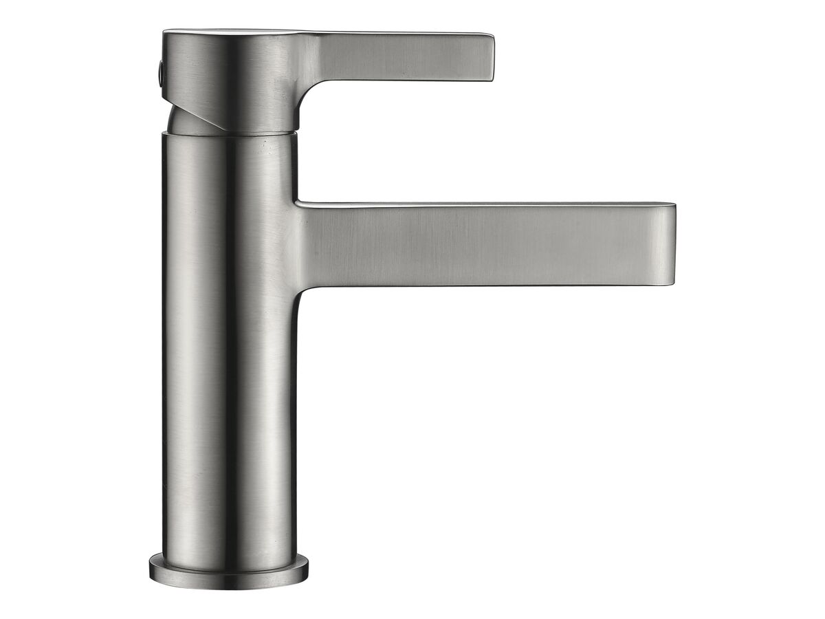Mizu Stream Basin Mixer Tap Brushed Nickel (5 Star) from Reece