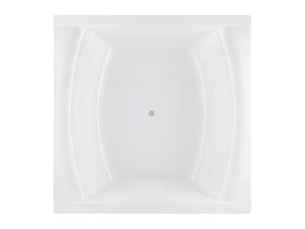 Lanark Shanti Square Bath 1500 x 1500 x 515mm White