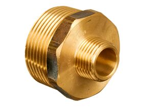 Nipple Hex Reducing Brass 32mm x 15mm