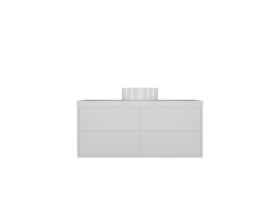 Kado Aspect Wall Hung Vanity Unit 1200mm 4 Drawer Corian 50mm Top