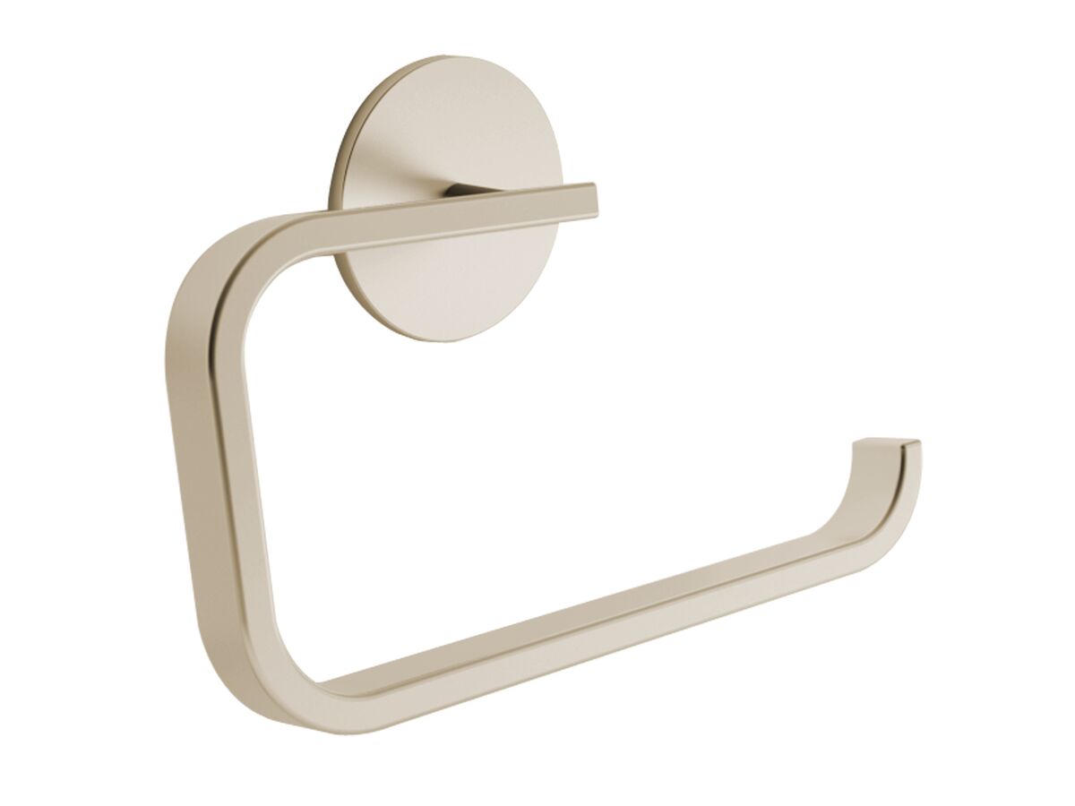 Milli Exo Toilet Roll Holder Brushed Nickel from Reece
