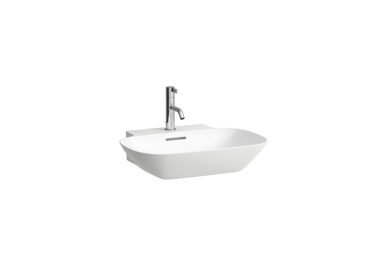 LAUFEN Ino Wall / Counter Basin with Overflow 1 Taphole 560mm White