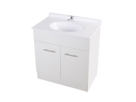Base Vanity 2 Door 760mm White