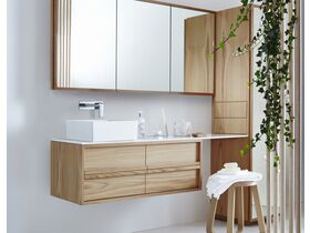 ISSY Z8 Extended Top Vanity Unit, Shaving Cabinet and Tall Boy