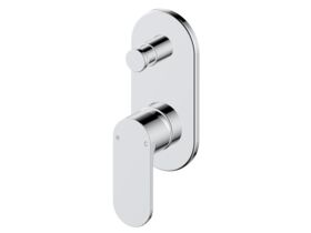 Mizu Soothe MK2 Shower Mixer With Diverter Trimset Chrome