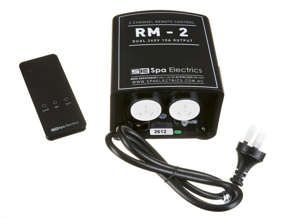 Spa Electrics 2 Channel Remote Control & Receiver