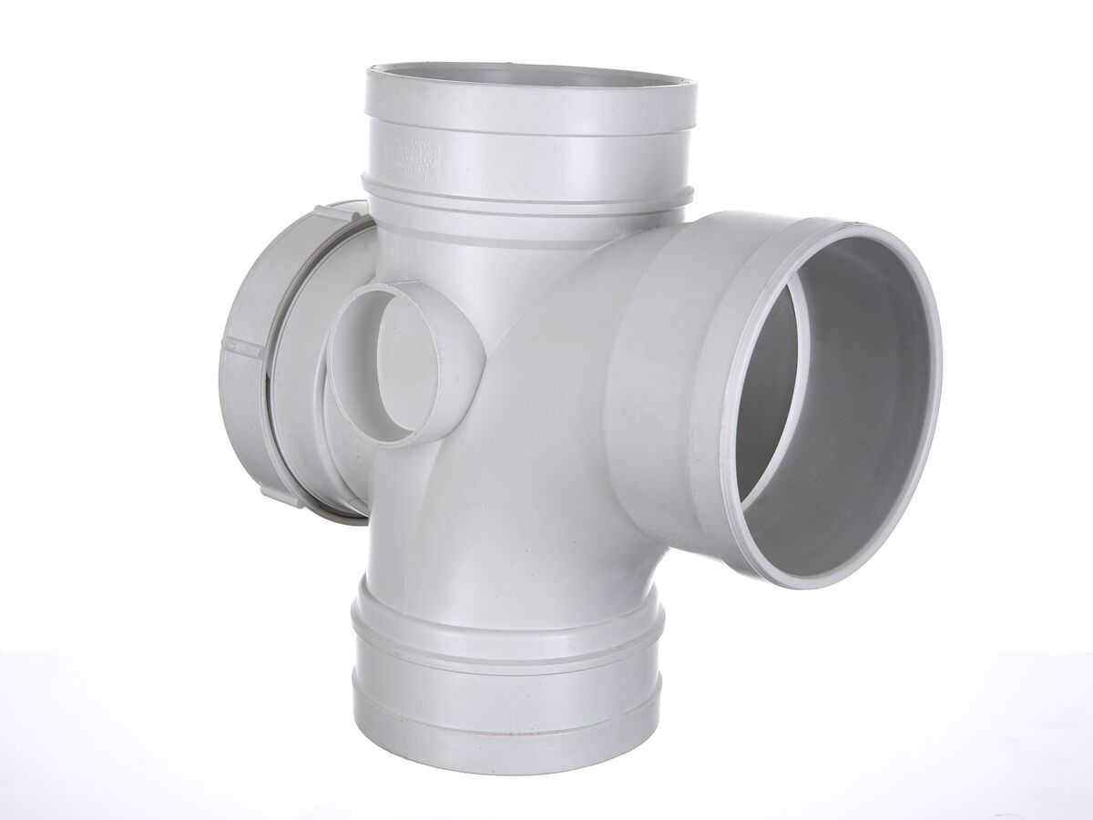 DWV Rear Access Junction 100mm x 88 Degree from Reece