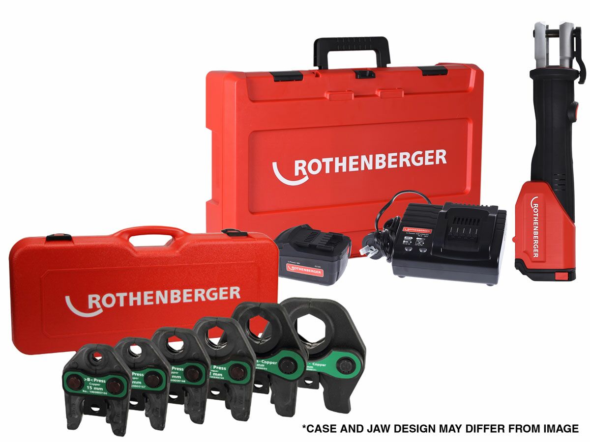 Rothenberger 4000 B-Press Tool Kit 15-50