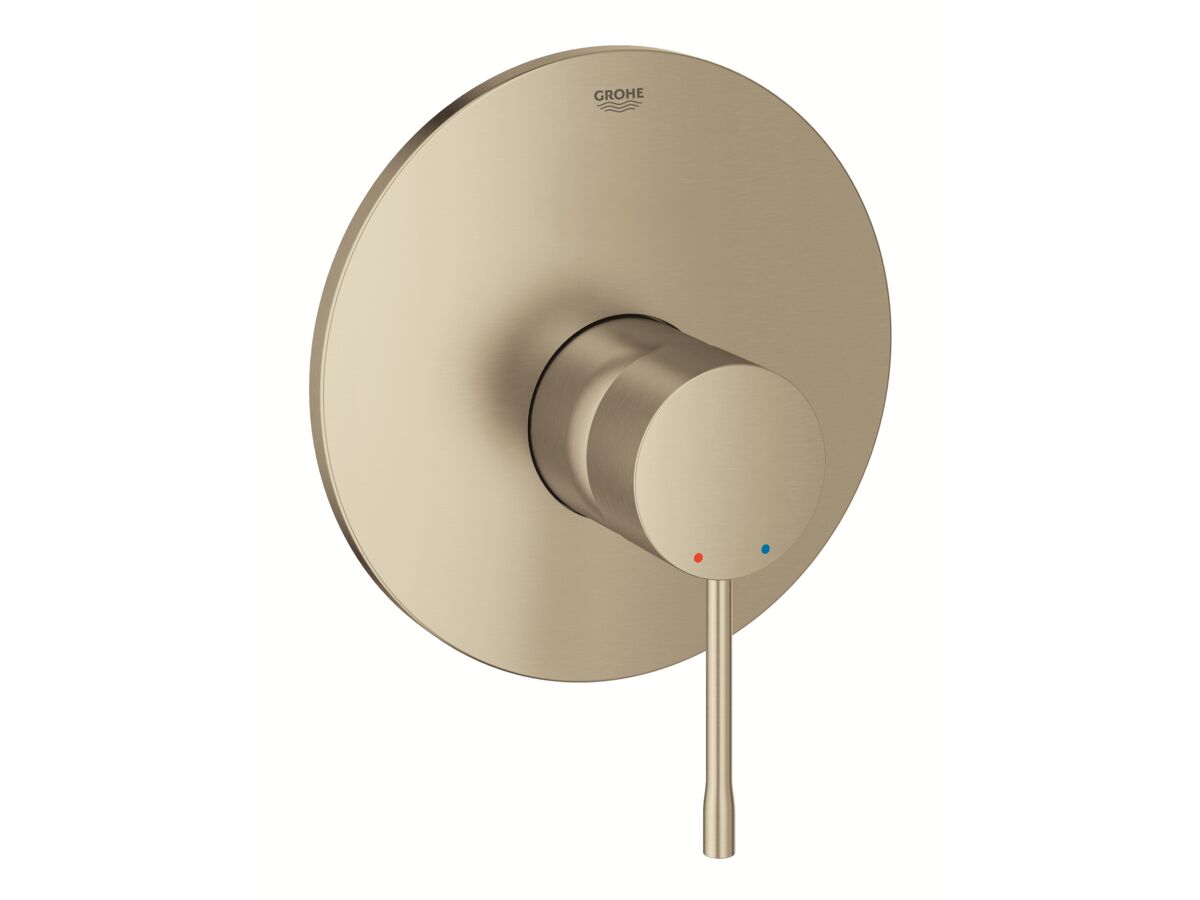 GROHE Essence New Shower / Bath Mixer Tap Brushed Nickel from Reece