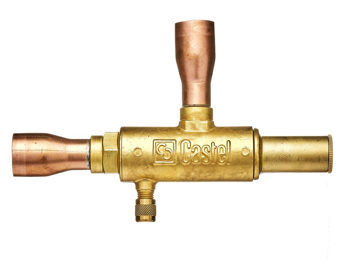 Castel Evaporator Pressure Regulator 7/8" Solder 28 bar 0.25.5 bar 3330/7S from Reece