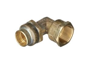 Compression Elbow Flared 20mm Female x 20mm Copper