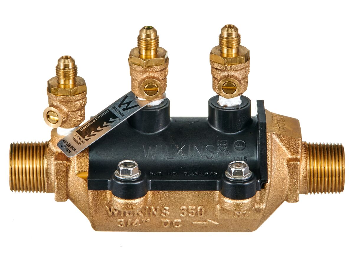 Zurn Wilkins 350 Series Double Check Valve Backflow Preventer (Device