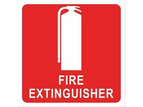 Extinguisher Location 100mm x 100mm - Sticker