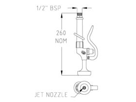 Pre Rinse Trigger Spray Gun Standard