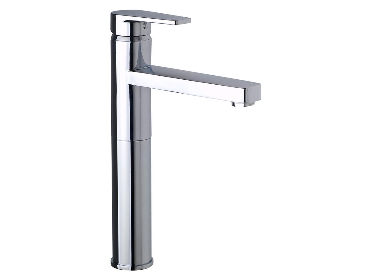 Yeva Tall Basin Mixer with Extended Outlet 160mm Chrome (6 Star)