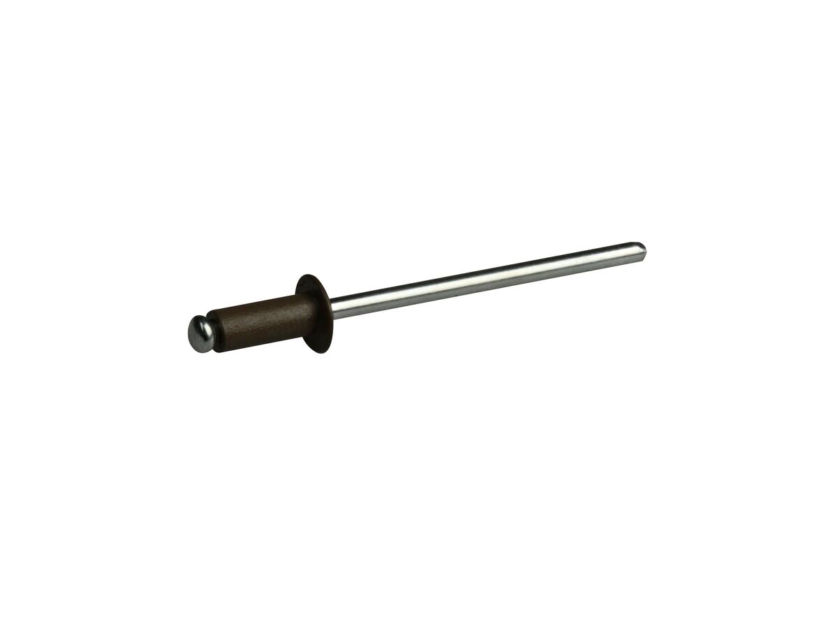 Bridgland Rivet Col/Steel 3.2mm(4-3)Jasper(100)