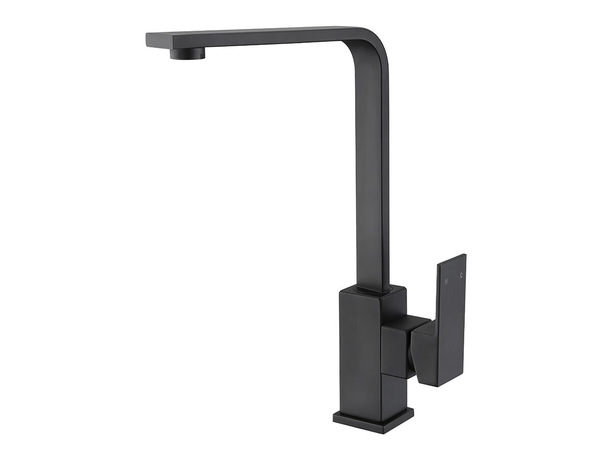 Mizu Bloc Sink Mixer Tap Matte Black (4 Star) from Reece