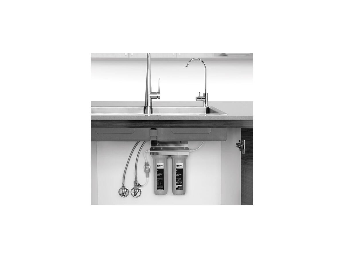 Puretec Twin Under Sink Filter System with PLV