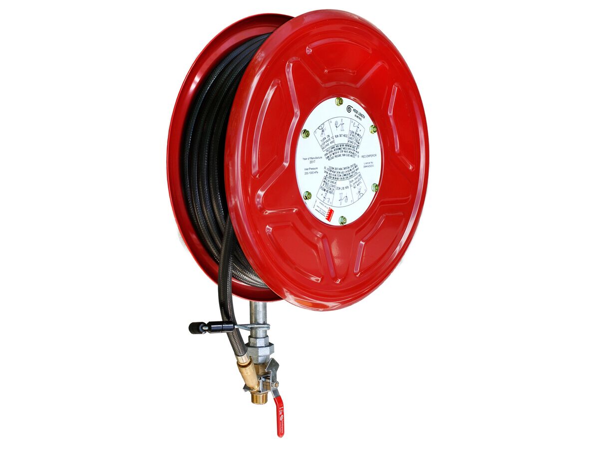 Standard Hose Reel Comp with Fittings Fixed 19mm x 3.6mtr