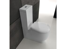 AXA Quattro Close Coupled Back To Wall Toilet Suite 620mm Soft Close Seat S&P Trap White (4 Star)