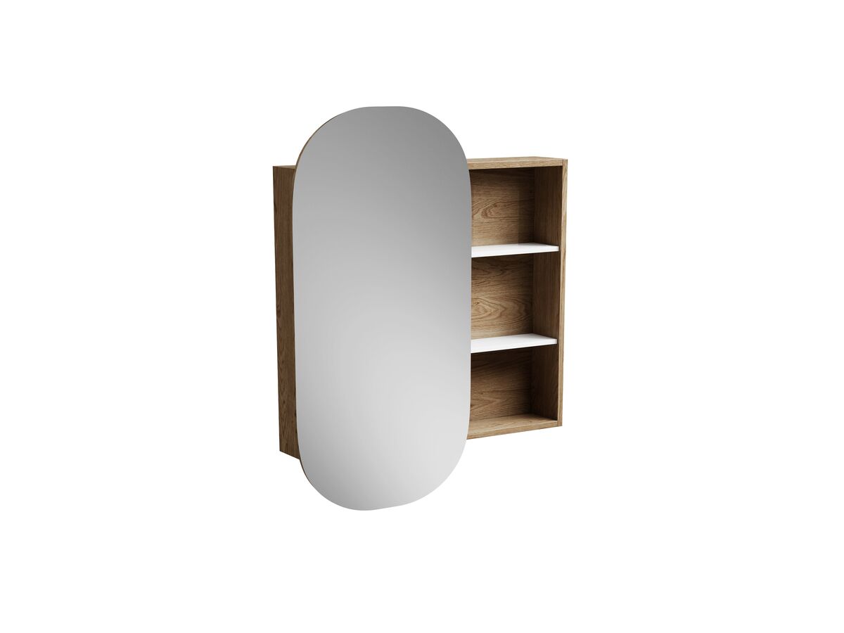 Kado Lussi 780 Mirror Cabinet Timber Finish