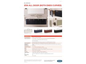 Technical Guide - Kado Era Double Curve All Door Vanity