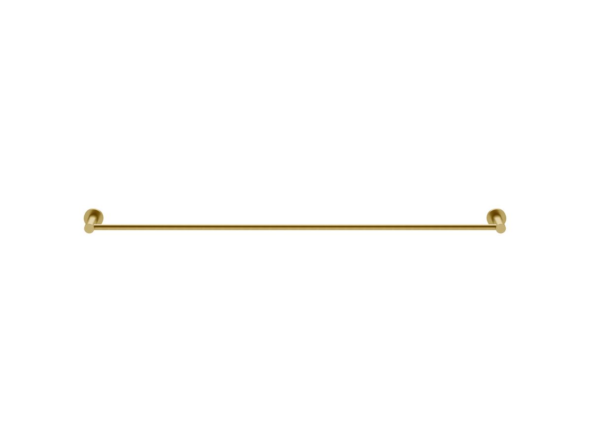 Milli Pure Single Towel Rail 780mm PVD Brushed Gold