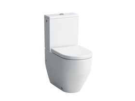 LAUFEN Pro A Close Coupled Back to Wall Back Inlet Toilet Suite with Soft Close Seat White (4 Star)