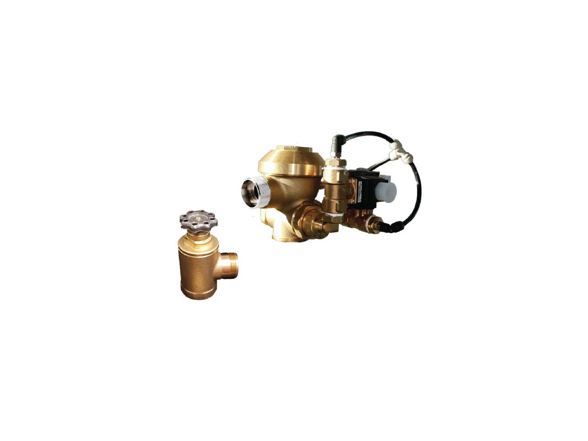 Zurn Dual Flush Low Pressure Flush Valve with Solenoid & Piezo Button