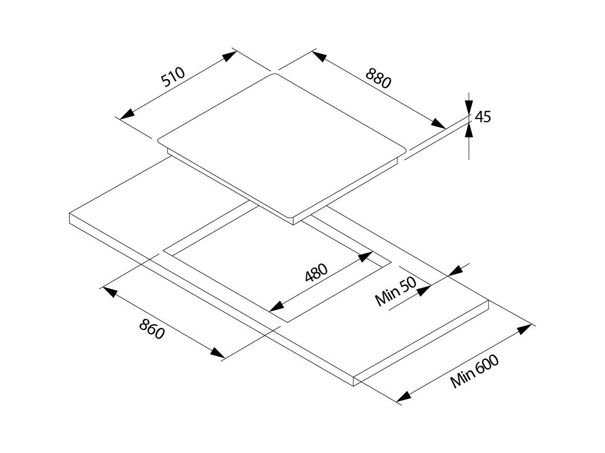 Franke Designer 90cm Gas Cooktop Stainless Steel from Reece