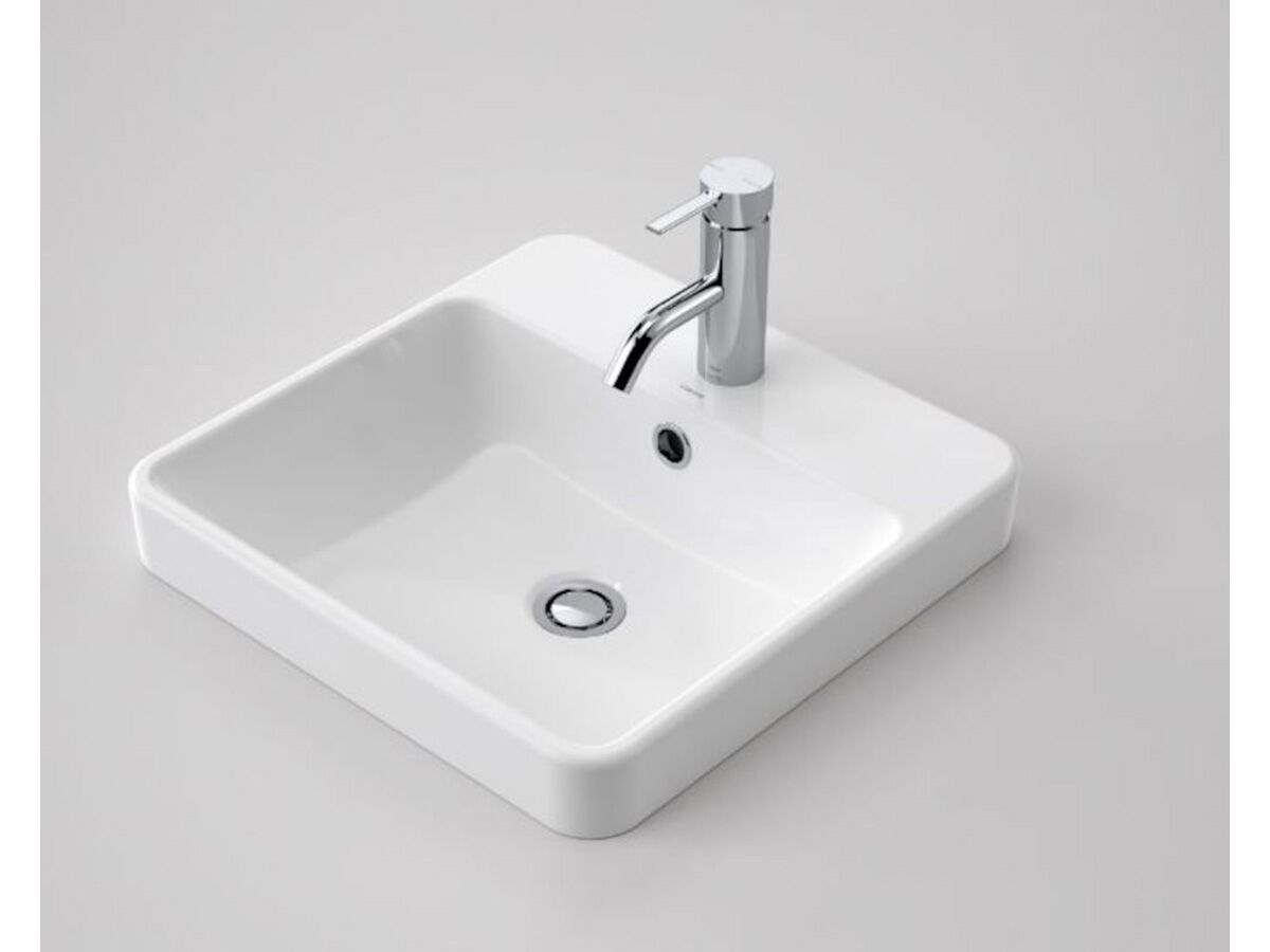 Carboni Seamless Inset Vanity Basin Overflow 1 Taphole White