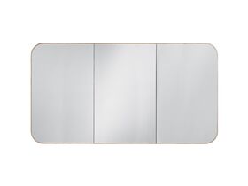 ISSY Cloud Triple Mirror with Shaving Cabinet 1800mm x 930mm x 146mm