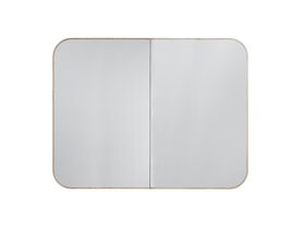 ISSY Cloud Double Mirror with Shaving Cabinet 1200mm x 930mm x 146mm