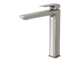 Milli Glance Extended Basin Mixer Brushed Nickel (6 Star)