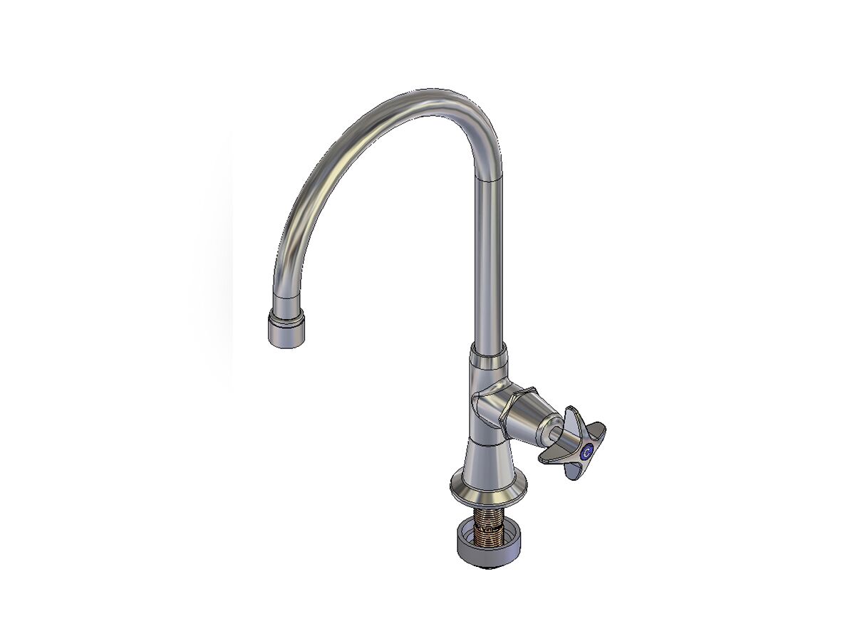 Vandal Proof Type 16 C7 Pwd 200mm Fixed Aerator (3 Star)