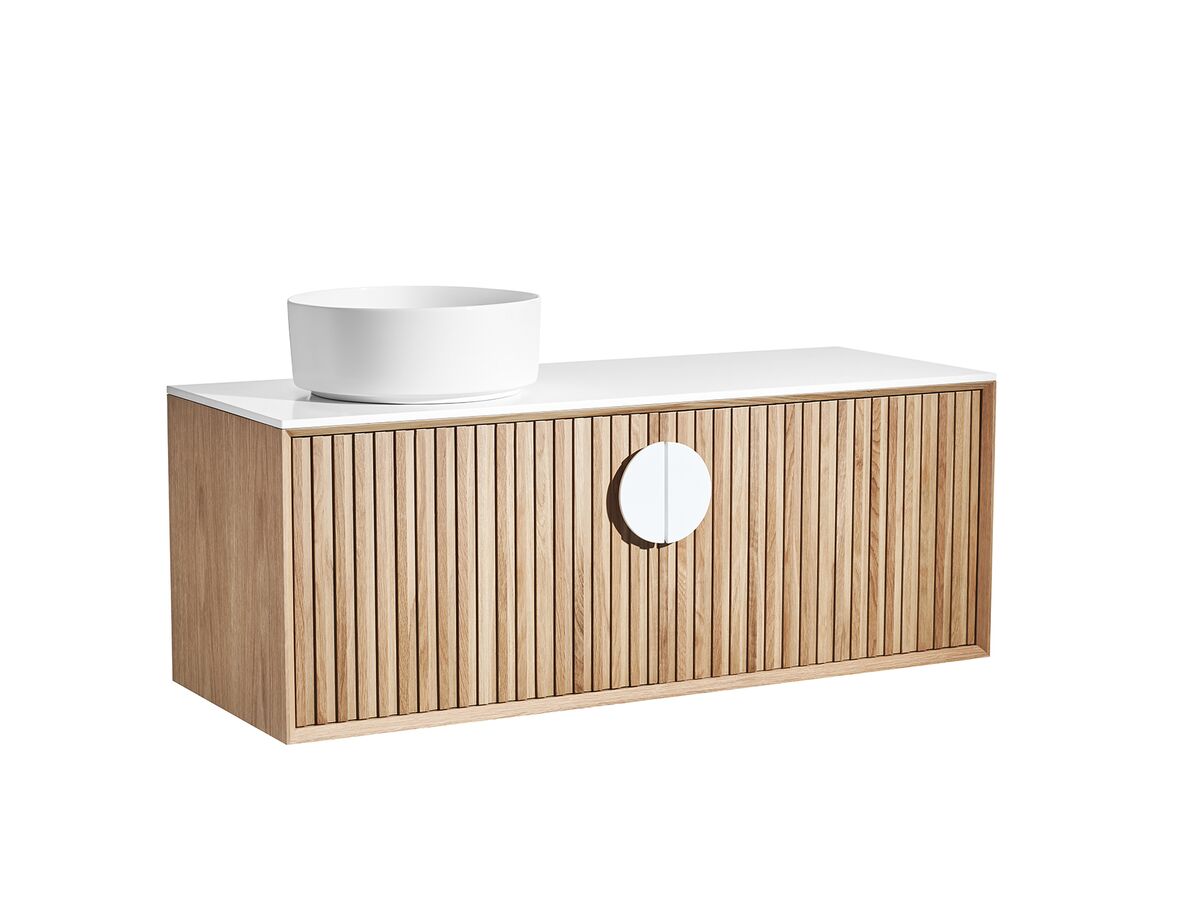 ISSY Halo I 1000mm x 450mm x 450mm Vanity Unit with 2 Doors & Internal