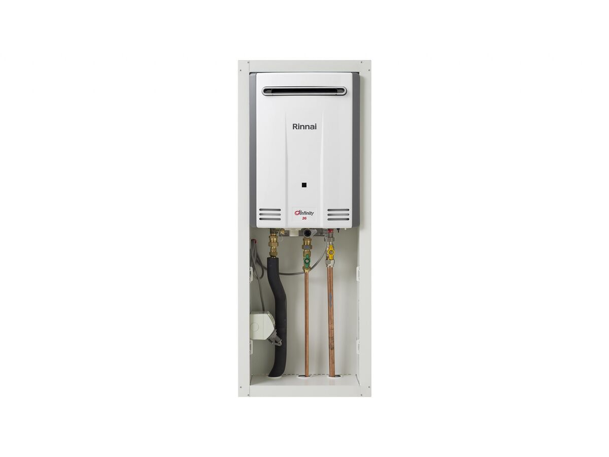 Rinnai Infinity Lockable Recessed Box