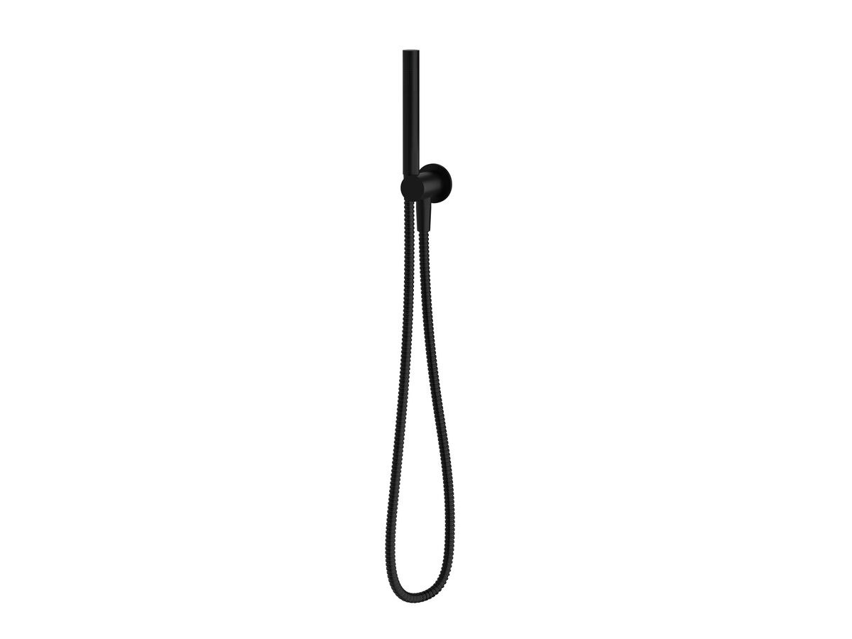 Milli Mood Edit Microphone Hand Shower with Fixed Bracket Matte Black (3 Star)