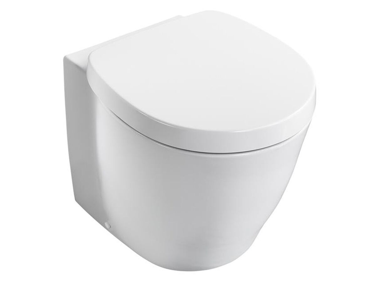 Portman 21 XL Back to Wall Pan and Seat White (4 Star)
