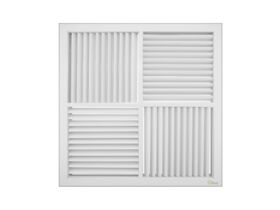 595mm x 595mm Face Curved Blade Diffuser Tbar