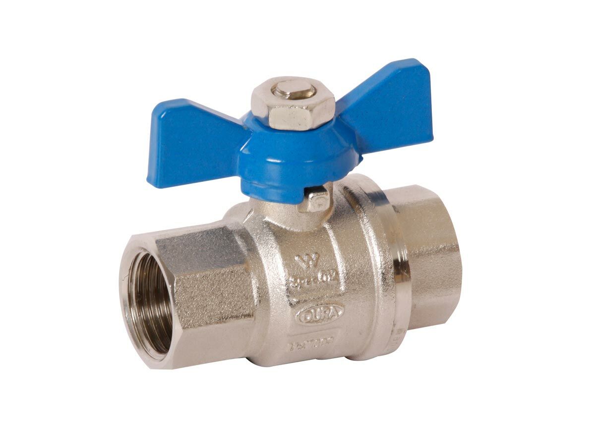Dura Eagle Ball Valve Butterfly Handle Water Female & Female