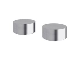 Milli Pure Basin Top Assembly Taps Satin Chrome