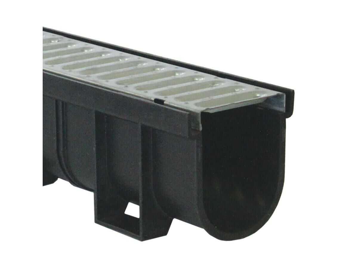 Easydrain Channel with Press Galvanized Grate