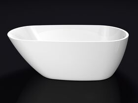 Kado Arc Flat Rim Freestanding Bath 1690mm x 775mm White